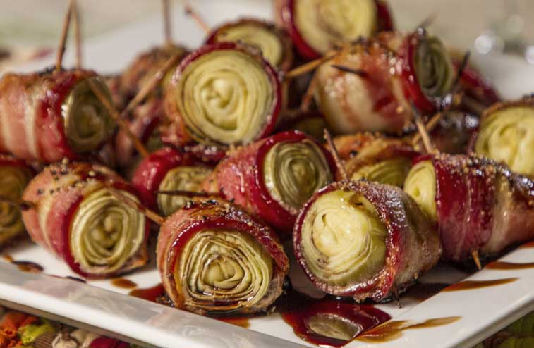 Plate of delicious food made from our recipes